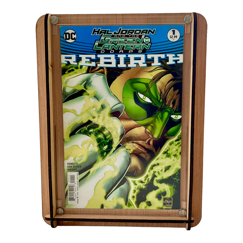 Comic Box PLUS DC's Hal Jordan & the Green Lantern Corps in Rebirth #1 - Perfect Storage Solution for Comic Collector and a Great Gift!