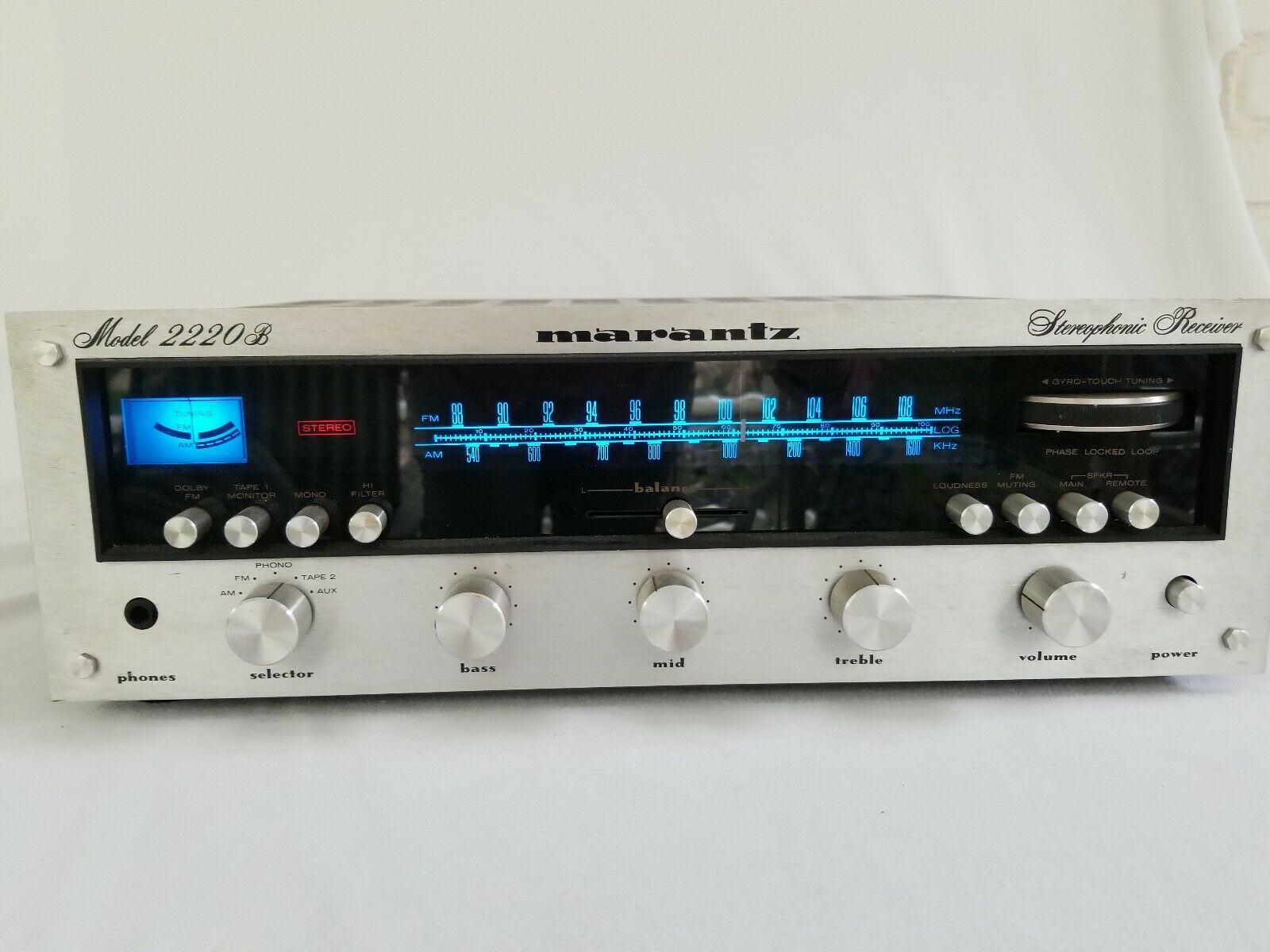 Vinyl records played on a Marantz receivers