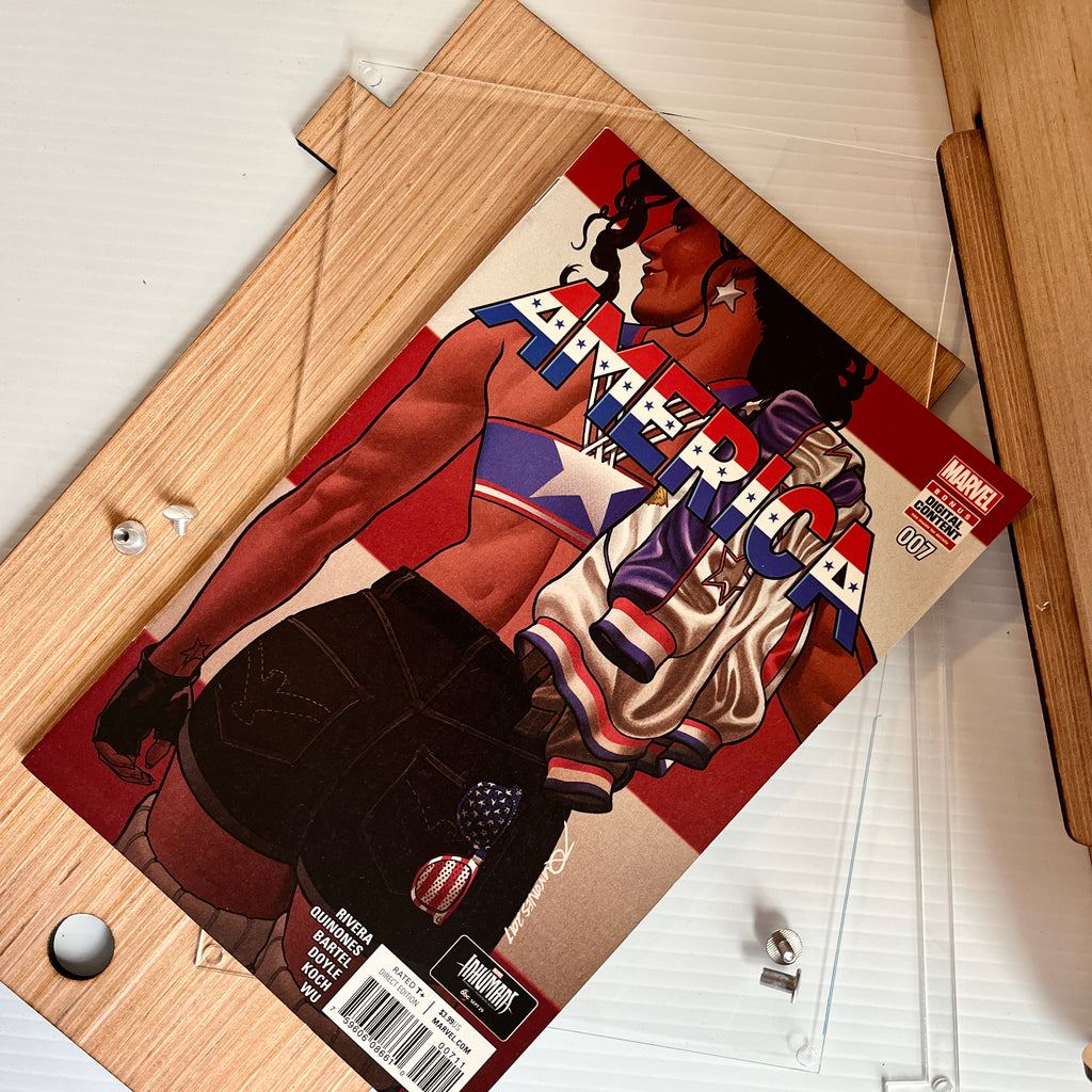 Marvel's America Chavez #7 Comic Book - Plus Comic Storage & Display Box Perfect for the Comic Collector