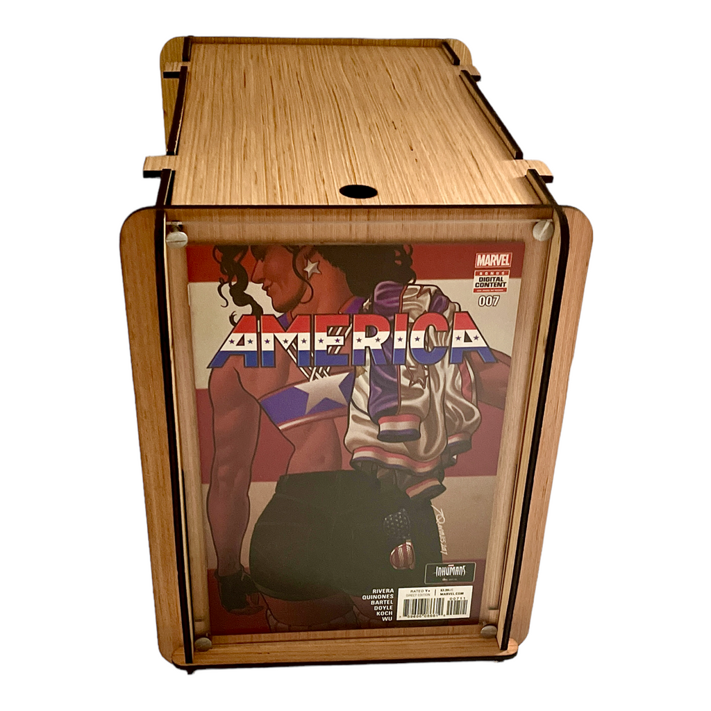 Marvel's America Chavez #7 Comic Book - Plus Comic Storage & Display Box Perfect for the Comic Collector