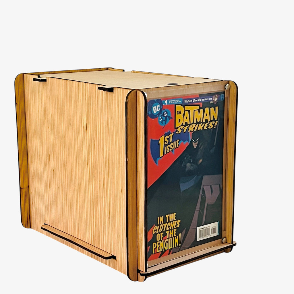 Eco-Friendly Comic Storage & Display Short Box PLUS The Batman Strikes #1 Comic Book