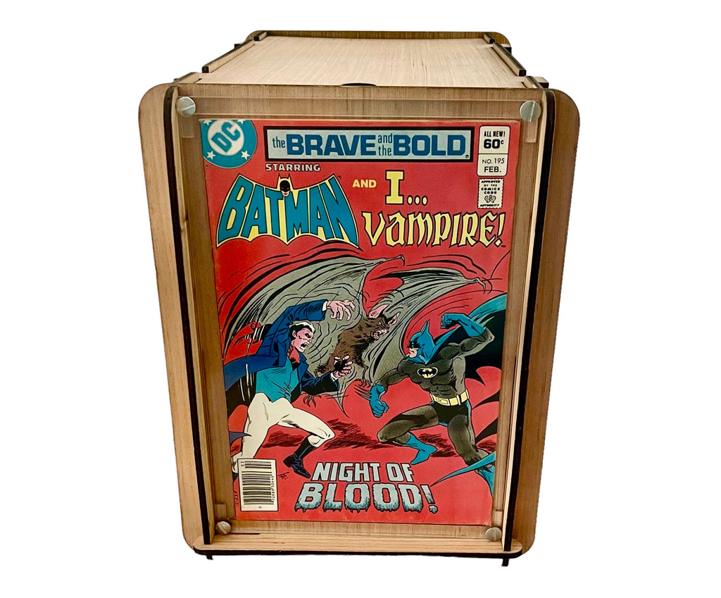 Perfect Halloween Gift for a Batman Fan - Great Comic - Batman and I Vampire PLUS Romany House Original Comic Storage Box.  Spooooky!