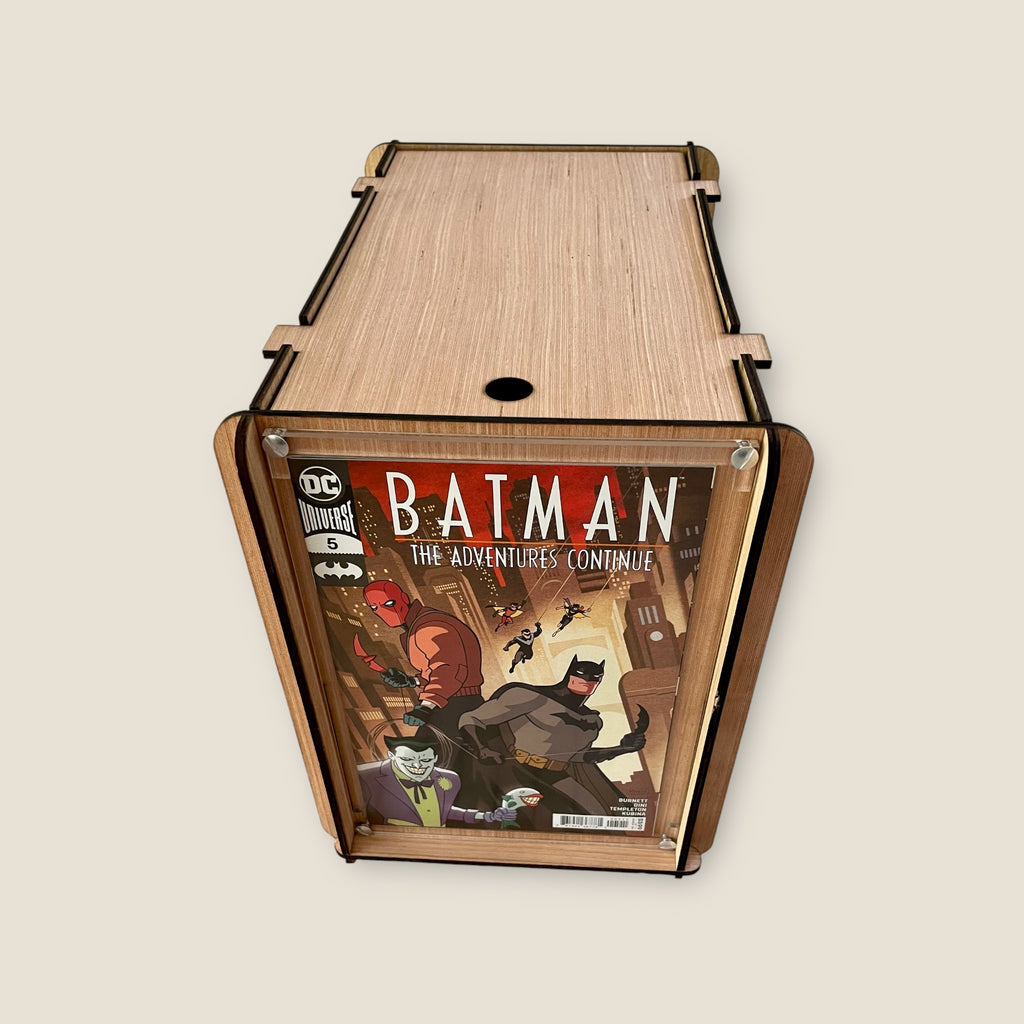 Romany House Original Comic Storage Box PLUS DC Batman #5 The Adventure  Continues Comic Book - The Perfect Gift For Any Comic Collector