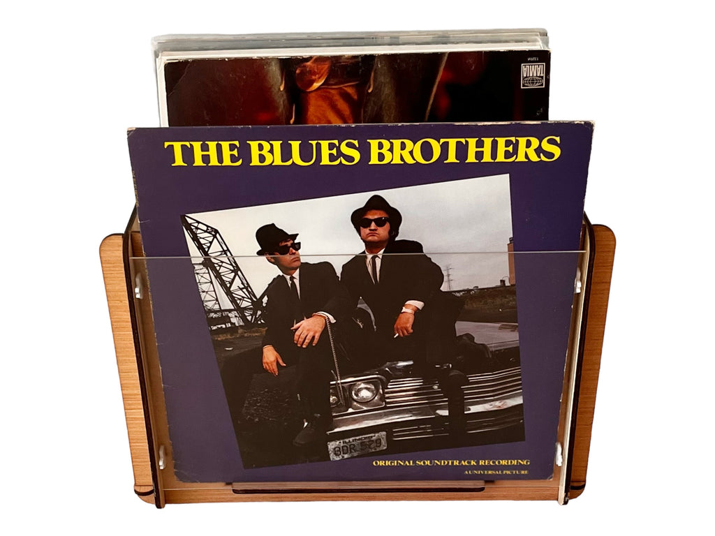 The Blues Brothers Soundtrack Album + Vinyl Storage Crate - Store LP Collection and Display Your Album Covers Favorite - Great Gift  Idea!