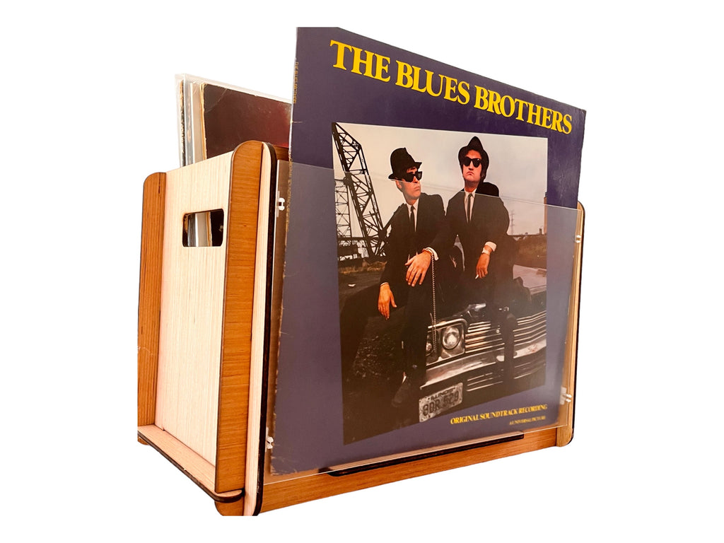 The Blues Brothers Soundtrack Album + Vinyl Storage Crate - Store LP Collection and Display Your Album Covers Favorite - Great Gift  Idea!