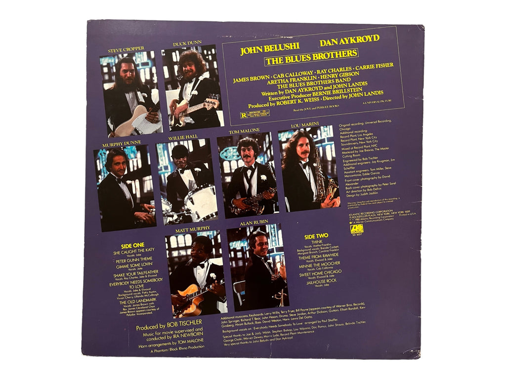 The Blues Brothers Soundtrack Album + Vinyl Storage Crate - Store LP Collection and Display Your Album Covers Favorite - Great Gift  Idea!