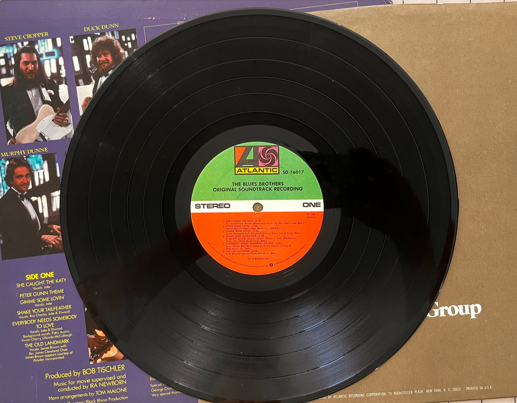 The Blues Brothers Soundtrack Album + Vinyl Storage Crate - Store LP Collection and Display Your Album Covers Favorite - Great Gift  Idea!