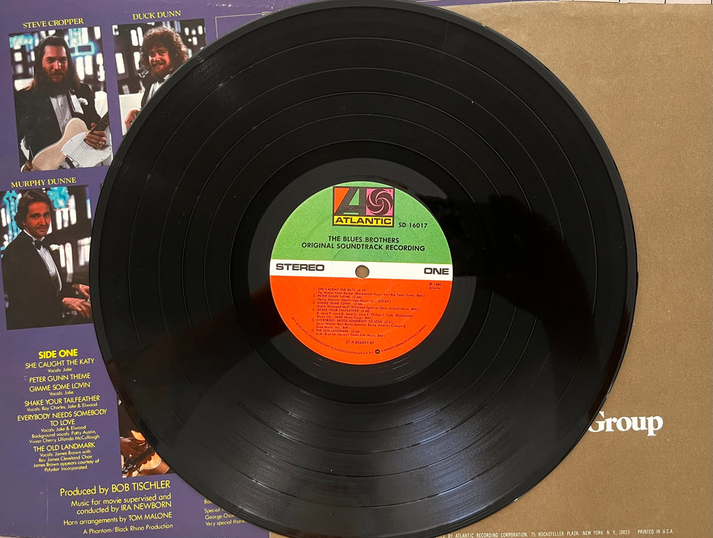 The Blues Brothers Soundtrack Album + Vinyl Storage Crate - Store LP Collection and Display Your Album Covers Favorite - Great Gift  Idea!