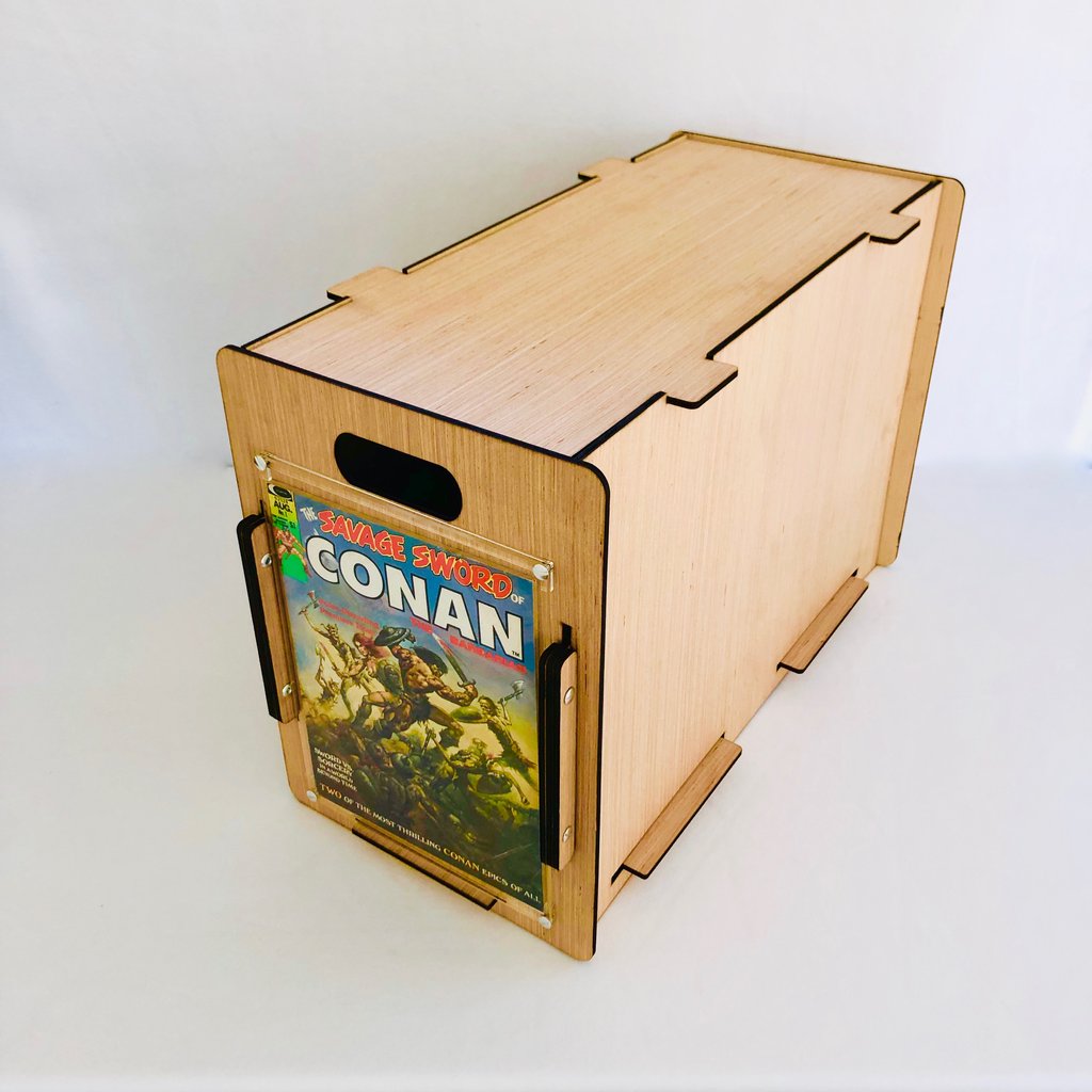Custom Listing for Tyler 6 Comic Book Boxes with Acrylic Display and 1 Magazine Collector Box