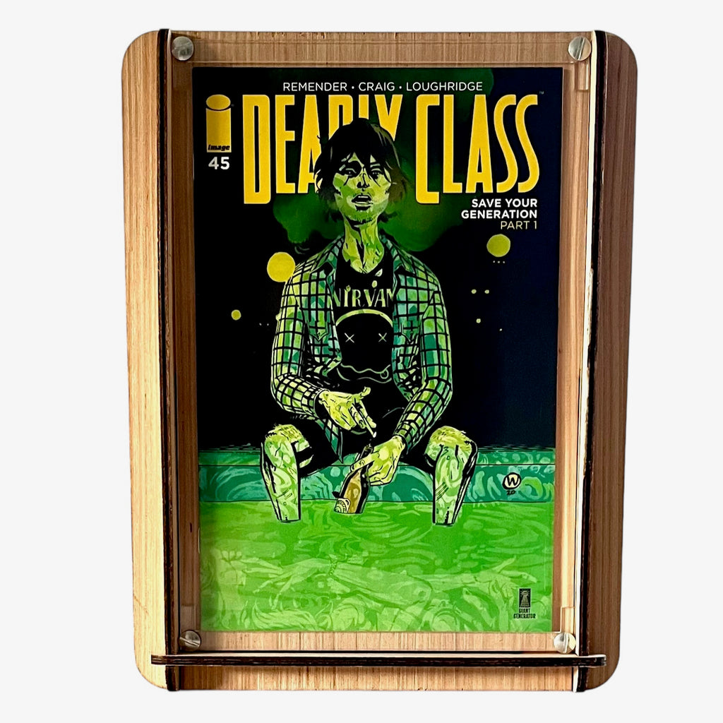 Image Comic's Deadly Class #45 Save Your Generation #1 PLUS Comic Book Storage & Display Box - Perfect Gift for Deadly Class Fan or Comic Collector