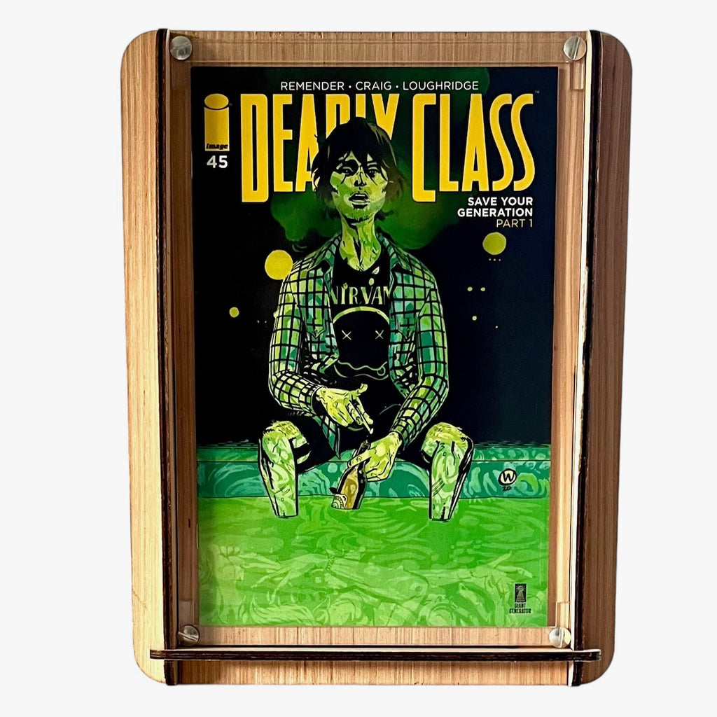 Image Comic's Deadly Class #45 Save Your Generation #1 PLUS Comic Book Storage & Display Box - Perfect Gift for Deadly Class Fan or Comic Collector