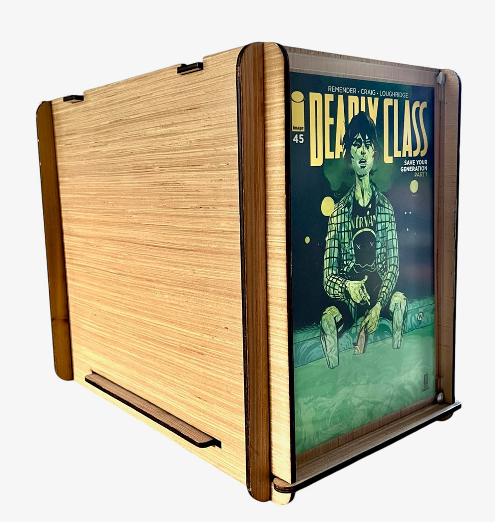 Image Comic's Deadly Class #45 Save Your Generation #1 PLUS Comic Book Storage & Display Box - Perfect Gift for Deadly Class Fan or Comic Collector