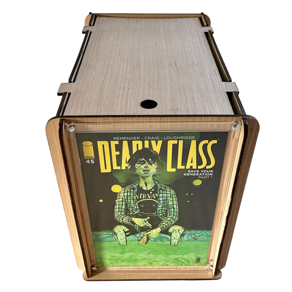 Image Comic's Deadly Class #45 Save Your Generation #1 PLUS Comic Book Storage & Display Box - Perfect Gift for Deadly Class Fan or Comic Collector