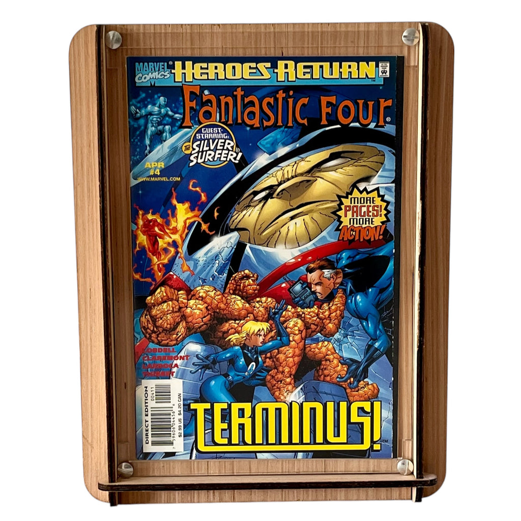 Fantastic Deal! Romany House's Comic Storage & Display Box PLUS Marvel's Fantastic Four Heroes Return Vol 1 #4 Comic Book