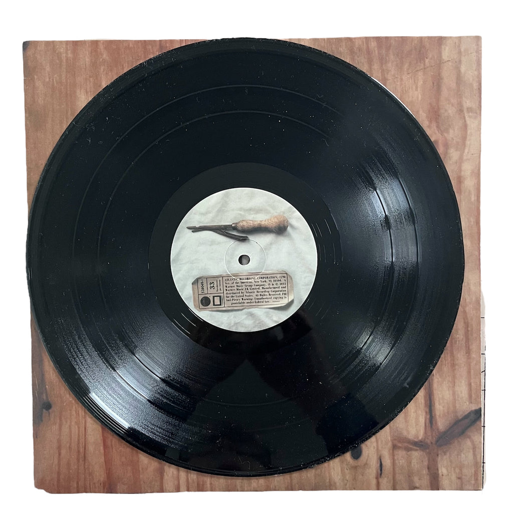 Romany House Vinyl Record Storage/Display Box Plus Frightened Rabbit's 2012 EP - State Hospital -- A Must for Contemporary Vinyl Collectors