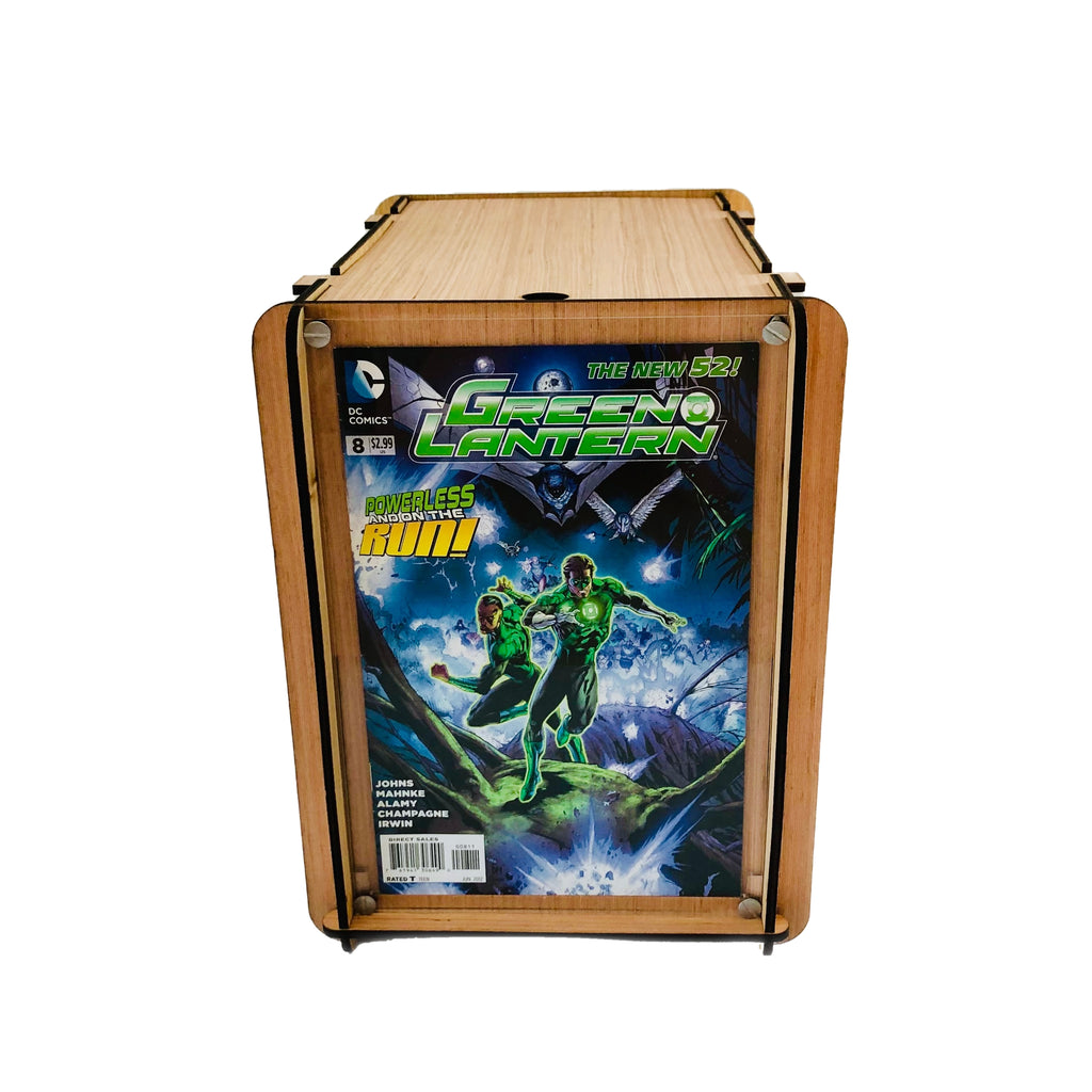 Comic Storage Box PLUS Green Lantern #8 New 52 Comic - Perfect Storage for Comic Collector Plus Great Comic Book