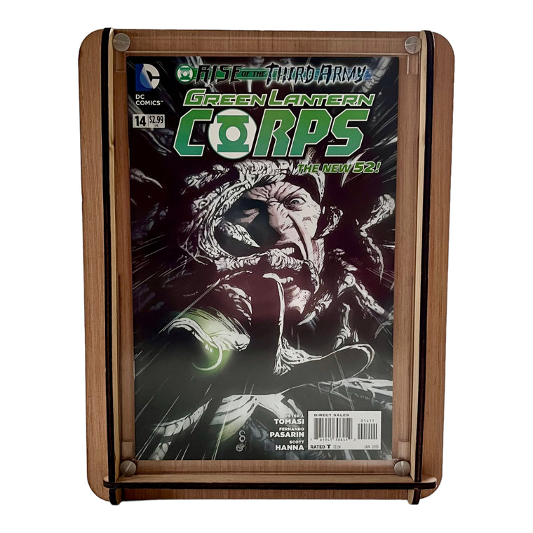 Comic Storage Box PLUS Green Lantern Corps #14 New 52 Comic - Perfect Storage for Comic Collector Plus Great Comic Book