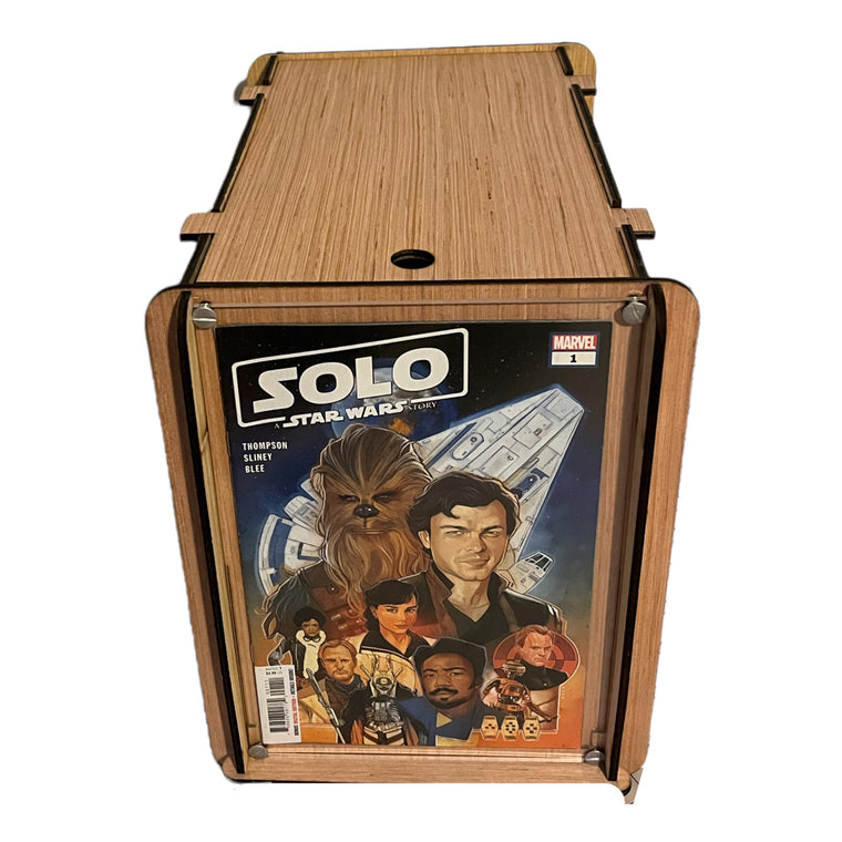 Marvel Comic's Star Wars: Solo Adaptation #1 - PLUS Comic Book Storage & Display Box What a Great Gift for Your Favorite Comic Collector