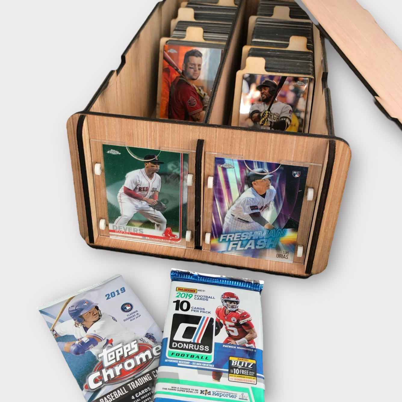 Three CCG/TCG Collectible Card Deck Boxes with Display Frames & Dividers. Display, Organize, Store Game Cards and Trading Cards, Three CCG/TCG Collectible Card Deck Boxes with Display Frames & Dividers. Display, Organize, Store Game Cards and Trading Cards,