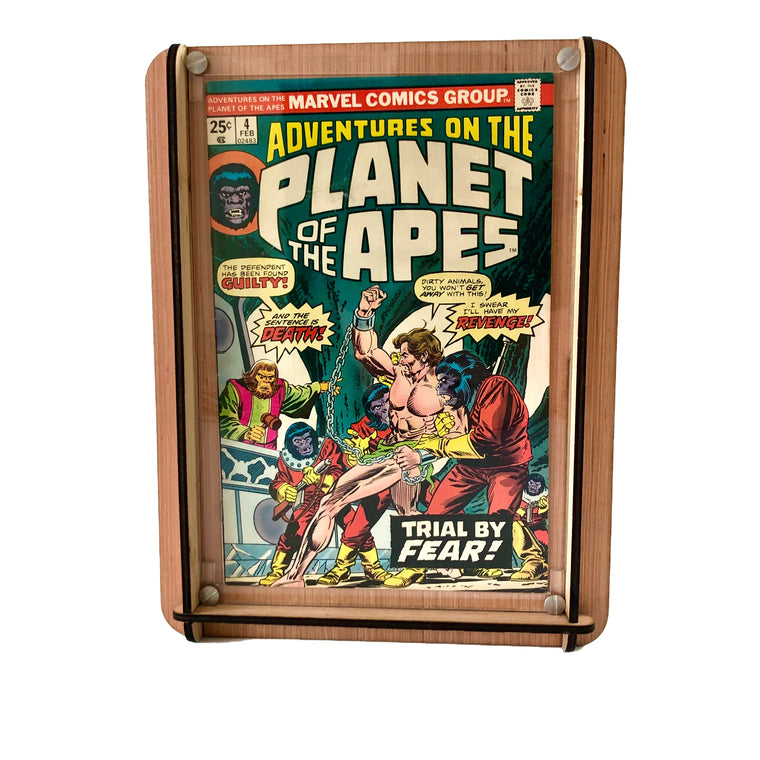 Adventures on Planet of the Apes Vintage Marvel Comic PLUS Romany House Original Comic Storage & Display Box - Perfect for Retro Comic Collector