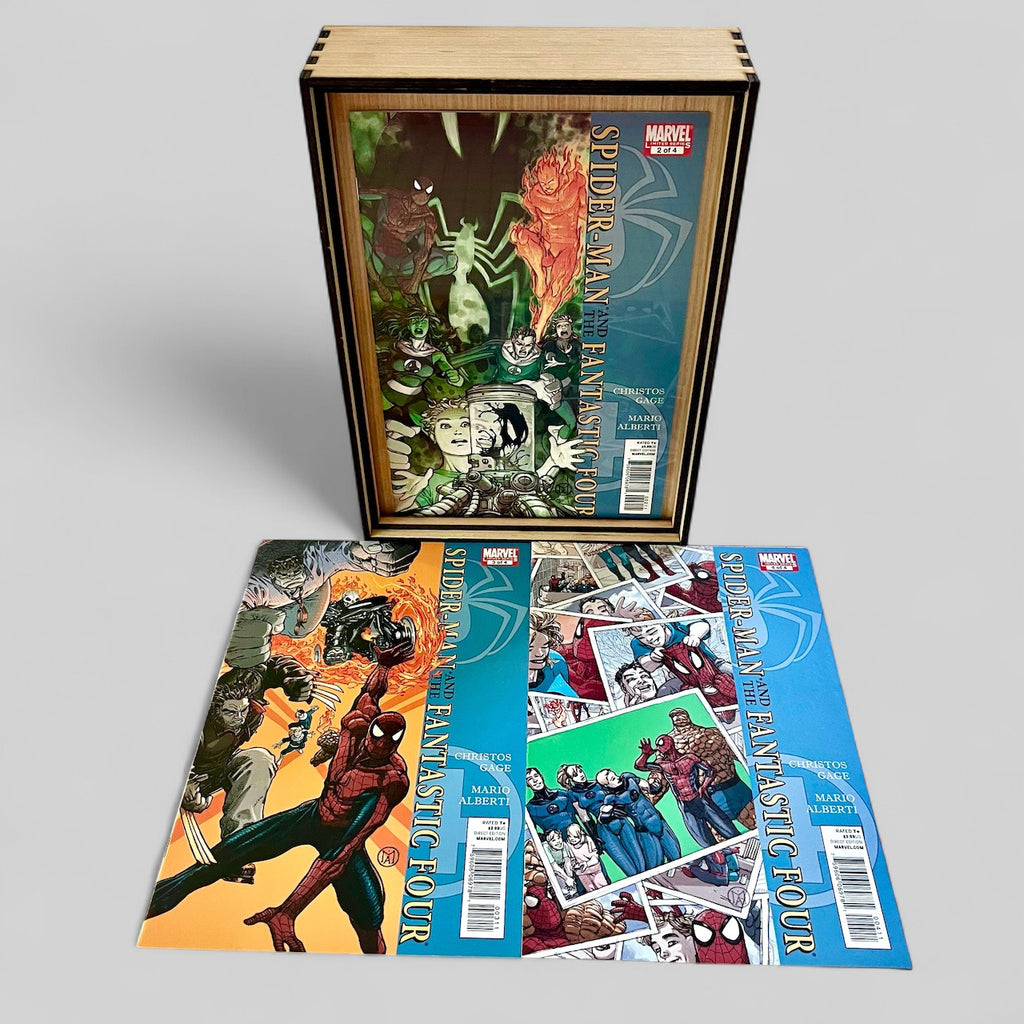 Comic Storage Frame PLUS Spider-Man & The Fantastic Four Complete Series