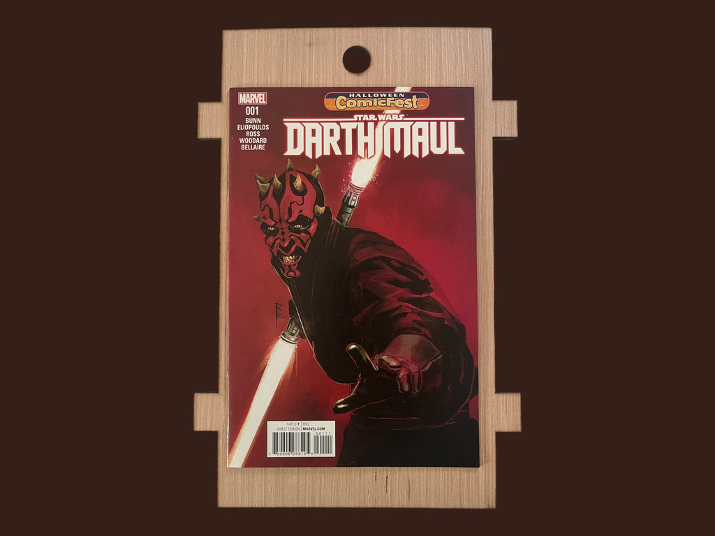 From Halloween Comicfest: Marvel's Star Wars Darth Maul #1 - PLUS Comic Book Storage & Display Box -  For Spooky Star Wars Fans