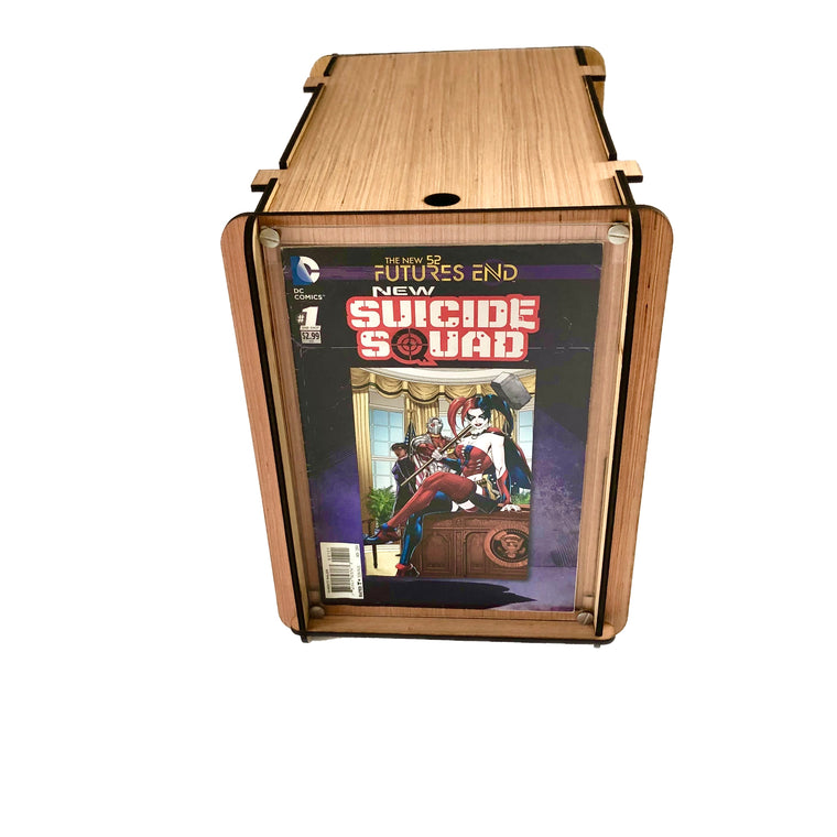 DC's New Suicide Squad-Futures End #1 PLUS Romany House Original Comic Book Storage & Display Box - Perfect Gift for Comic Collector