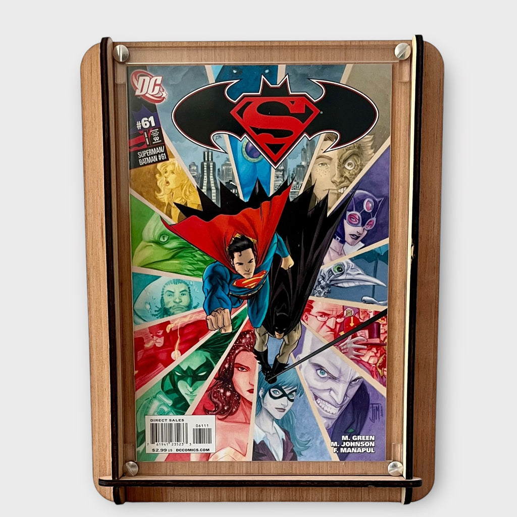 Comic Storage/Display Box PLUS  DC's Superman/Batman #61 Comic Book