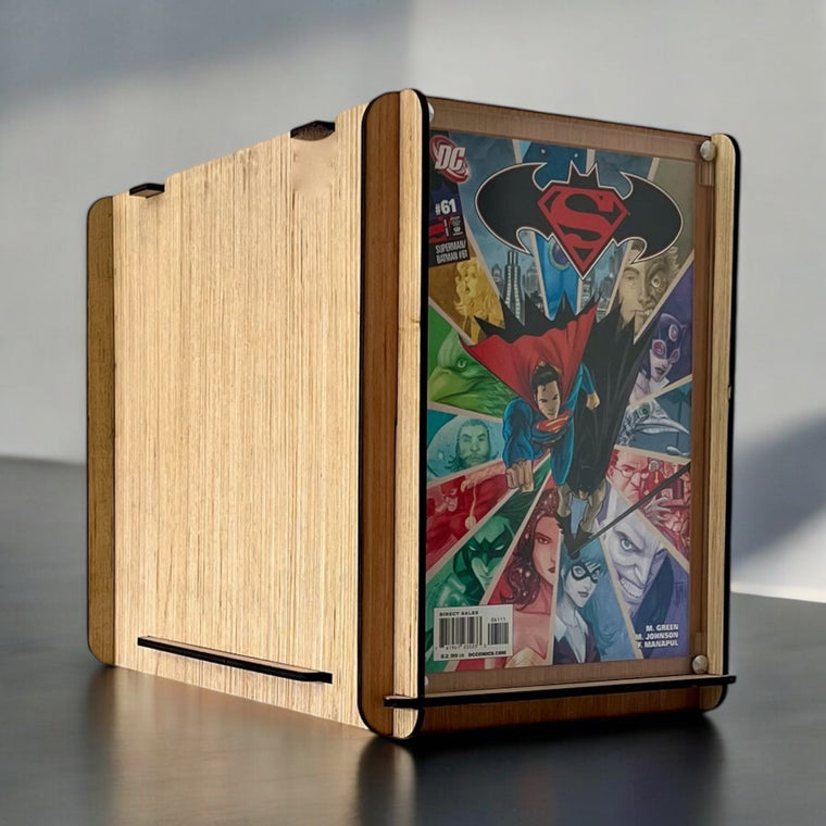 Comic Storage/Display Box PLUS  DC's Superman/Batman #61 Comic Book