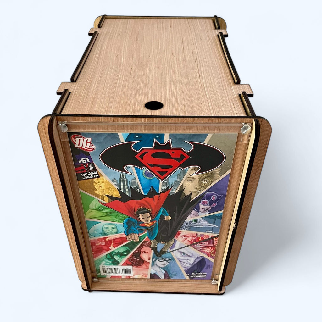 Comic Storage/Display Box PLUS  DC's Superman/Batman #61 Comic Book