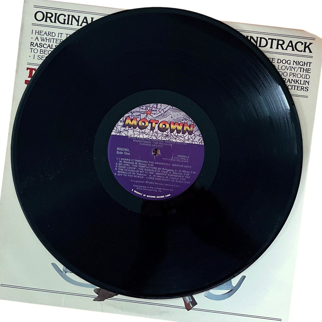 Romany House Vinyl Record Crate & Display + The Big Chill Soundtrack - The Best of Motown - Great Father's Day Gift
