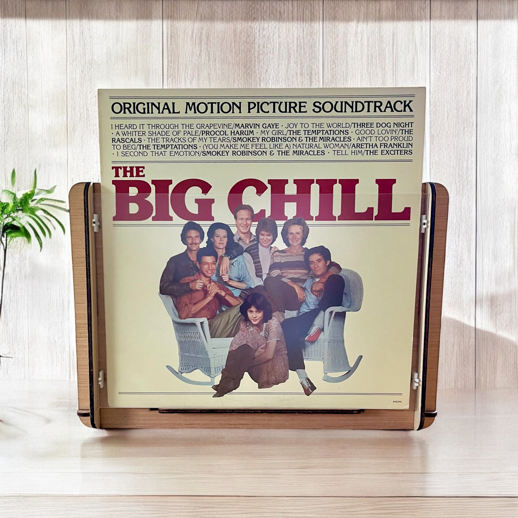 Romany House Vinyl Record Crate & Display + The Big Chill Soundtrack - The Best of Motown - Great Father's Day Gift