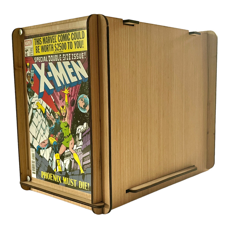 Comic Storage & Display Box PLUS Marvel's X-Men Comic "Phoenix Must Die" #137 (Reprint) - Keep it for Yourself or Makes A Great Gift!