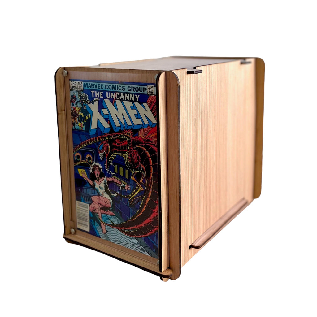 For Your Favorite X-Men Collector - Comic Storage & Display Box Plus Canadian Variant of The Uncanny X-Men #183 Vintage Comic Book from November 1982