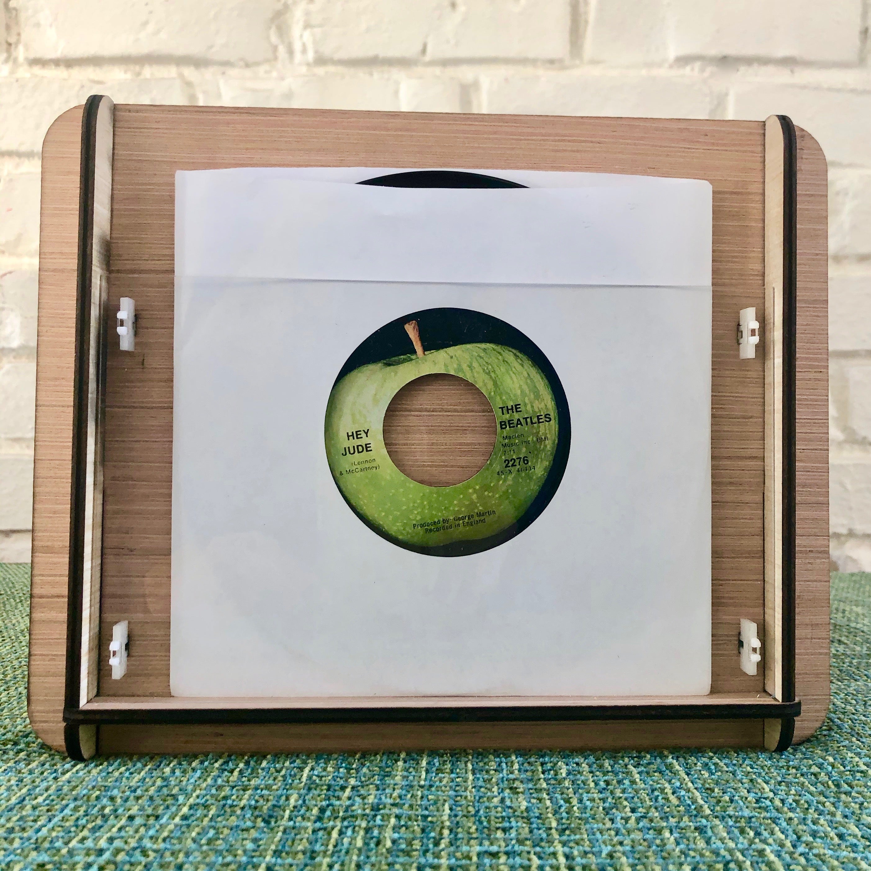 45 RPM Record Storage Box Plus Record Frame and 3 Dividers for 45s or 7 ...