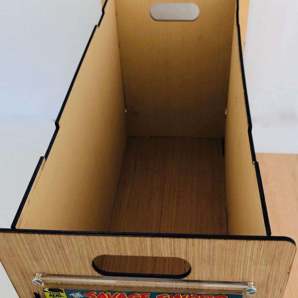 Comic Box Example Potrait Comic Box Designed to Store & Display Larger Comic Magazines, Manga ...