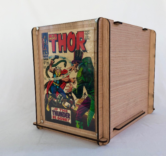 Golden & Silver Age Comic Storage and Display Box - Safely Store and Display Valuable Golden and Silver Age Comics