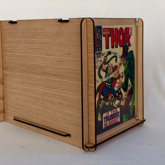 Golden & Silver Age Comic Storage and Display Box - Safely Store and Display Valuable Golden and Silver Age Comics