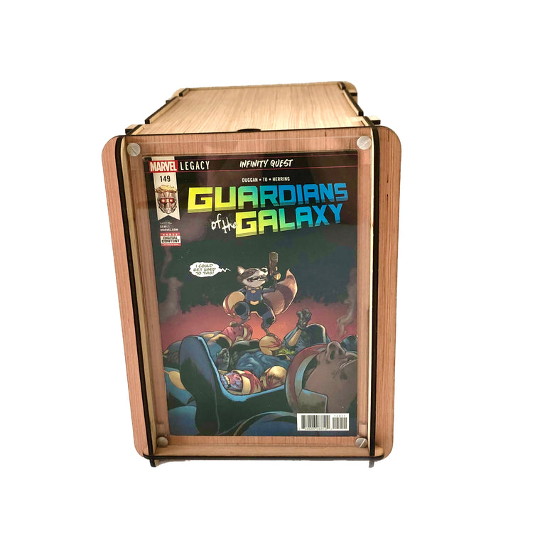 Comic Storage & Display Box Plus Guardians of the Galaxy Infinity Quest ...
