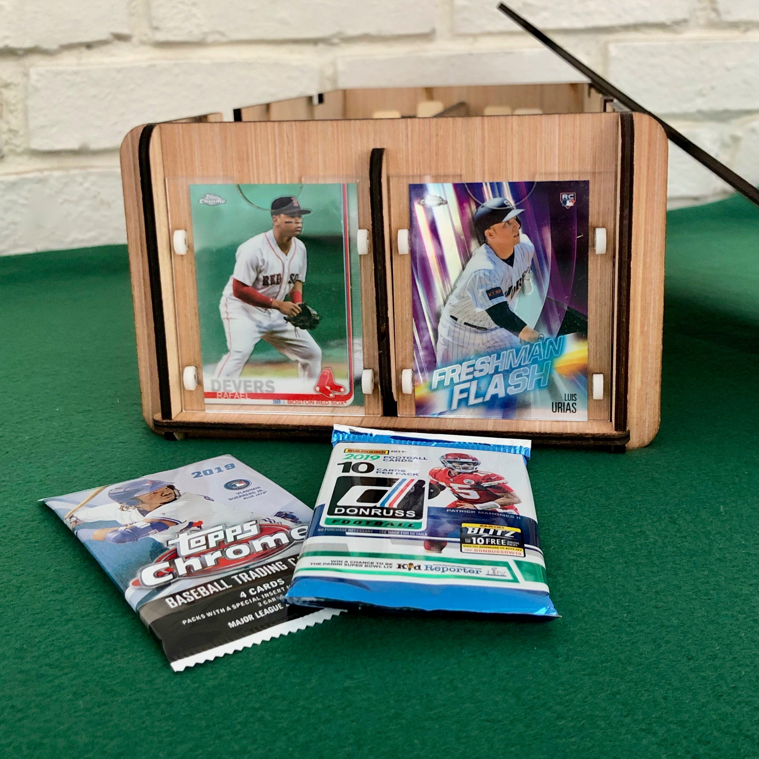 CCG Deck Box with Clear Acrylic Frames and Dividers. Display, Organize ...