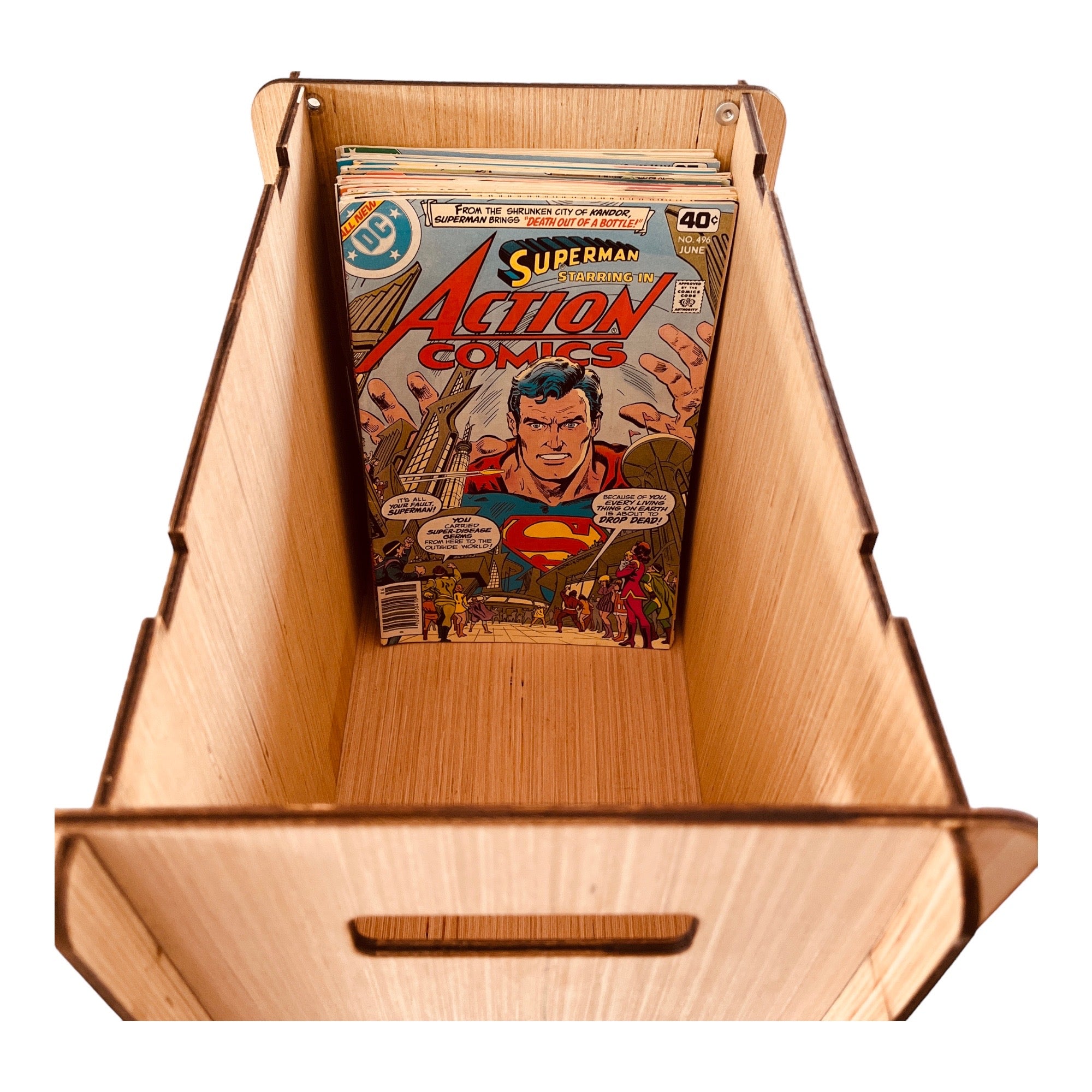 Comic Book Storage Boxes with Comic Frame 3 pack - Perfect for Displaying  and Storing Comic Books