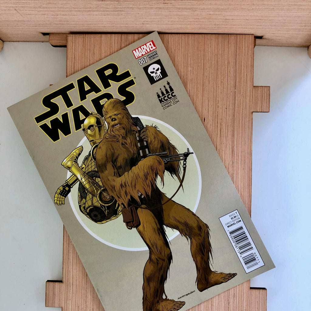 Star Wars 007 - with Variant Cover Plus Comic Book Storage & Display Box Add to Your Collection or Makes the Perfect Gift