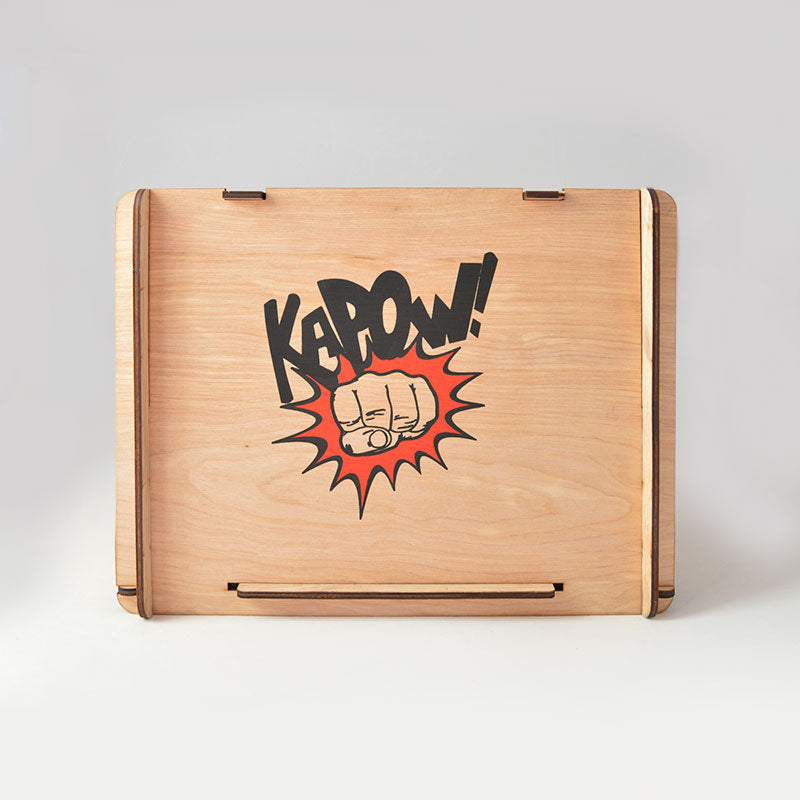 Romany House Original - KaPow Comic Book Storage Box with Lid - Collapsible and Stackable - Makes A Great Gift!