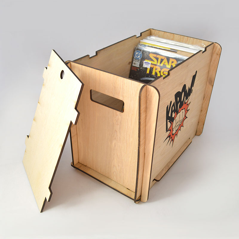 Rahh Comic Box Romany House Original - KaPow Comic Book Storage Box with Lid ...